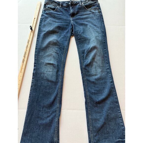 Silver Jeans Slim boots 31/L33 dark Blue stretch - Picture 2 of 9